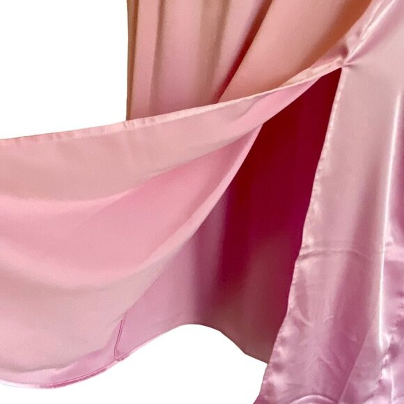 A New Day Elastic Waist Pink Polyester Maxi Slip Skirt Women's 3X NEW NWT - Picture 3 of 9